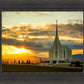 Rexburg Temple - Sunset