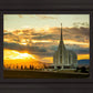 Rexburg Temple - Sunset