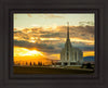 Rexburg Temple - Sunset