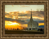 Rexburg Temple - Sunset