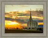 Rexburg Temple - Sunset