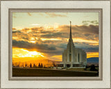 Rexburg Temple - Sunset