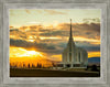 Rexburg Temple - Sunset