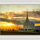 Rexburg Temple - Sunset