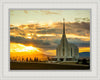 Rexburg Temple - Sunset