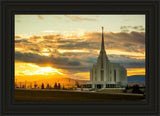 Rexburg Temple - Sunset