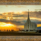 Rexburg Temple - Sunset