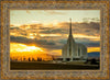 Rexburg Temple - Sunset