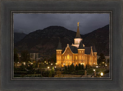 Provo City Center at Night