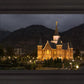 Provo City Center at Night