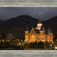 Provo City Center at Night