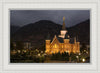 Provo City Center at Night