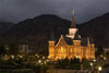 Provo City Center at Night