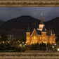 Provo City Center at Night
