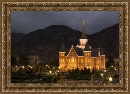 Provo City Center at Night