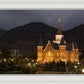 Provo City Center at Night