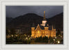 Provo City Center at Night