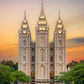 Salt Lake Morning Glow