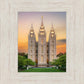 Salt Lake Morning Glow