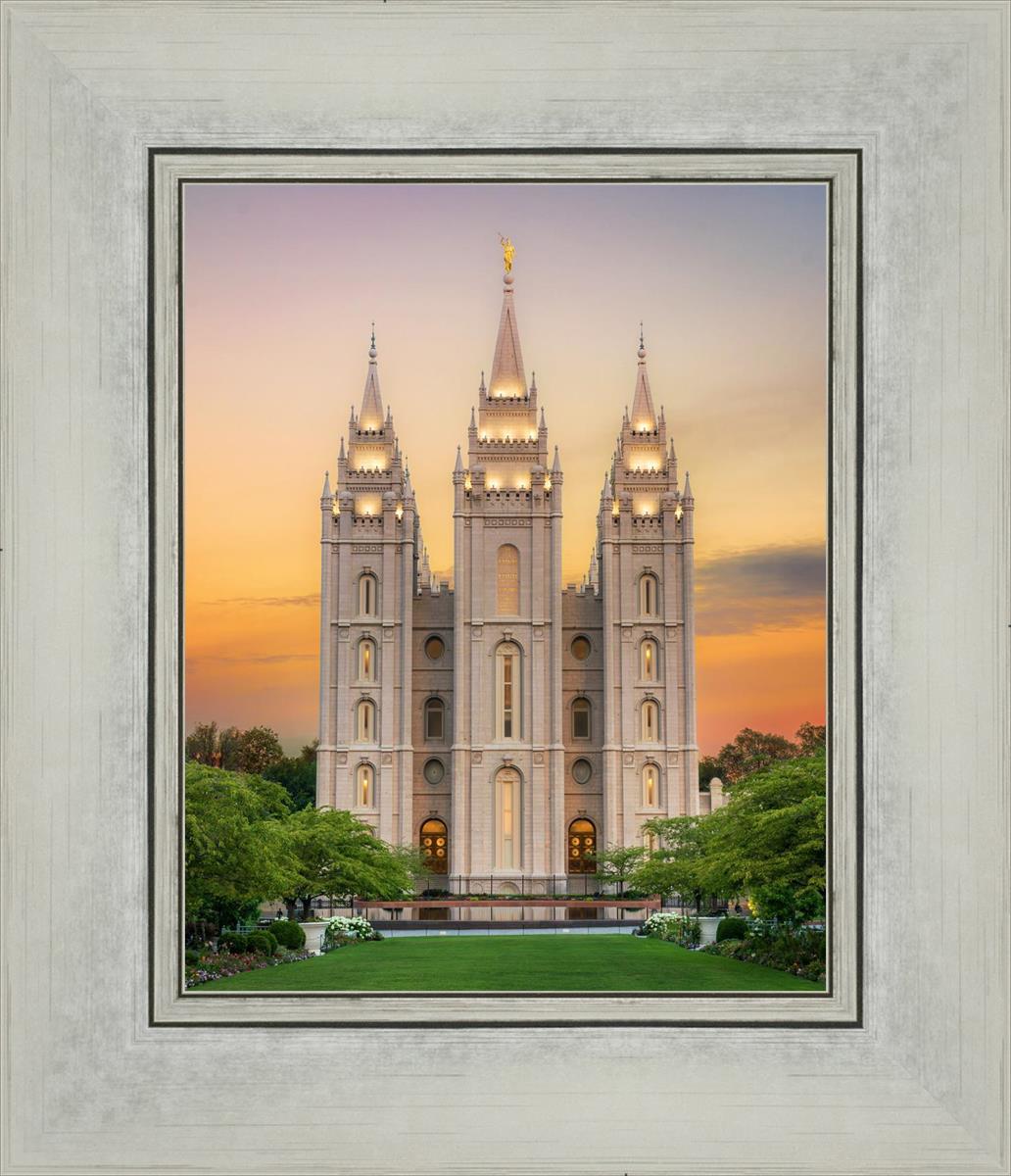 Salt Lake Morning Glow