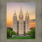 Salt Lake Morning Glow
