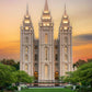 Salt Lake Morning Glow