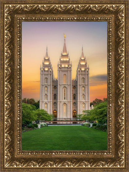 Salt Lake Morning Glow