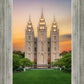 Salt Lake Morning Glow