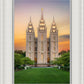 Salt Lake Morning Glow