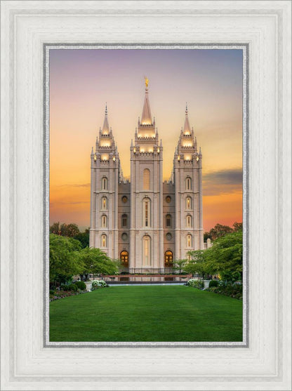 Salt Lake Morning Glow