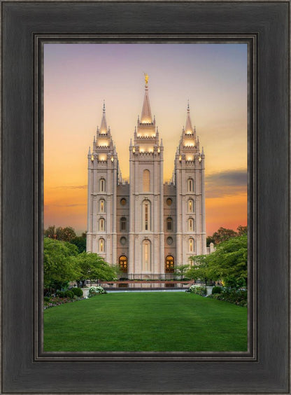 Salt Lake Morning Glow