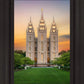 Salt Lake Morning Glow