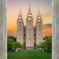 Salt Lake Morning Glow