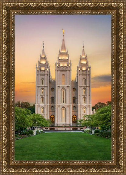 Salt Lake Morning Glow