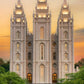 Salt Lake Morning Glow