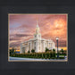 Payson Temple Peaceful Sunrise