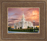 Payson Temple Peaceful Sunrise