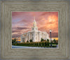 Payson Temple Peaceful Sunrise