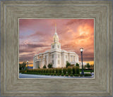 Payson Temple Peaceful Sunrise