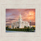 Payson Temple Peaceful Sunrise