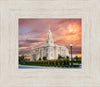 Payson Temple Peaceful Sunrise