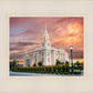 Payson Temple Peaceful Sunrise