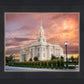 Payson Temple Peaceful Sunrise