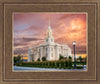 Payson Temple Peaceful Sunrise