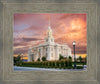 Payson Temple Peaceful Sunrise