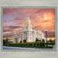 Payson Temple Peaceful Sunrise