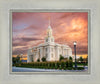 Payson Temple Peaceful Sunrise