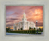 Payson Temple Peaceful Sunrise