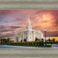 Payson Temple Peaceful Sunrise