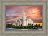 Payson Temple Peaceful Sunrise